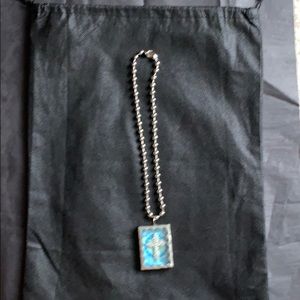 Handmade Cross Crystal Necklace